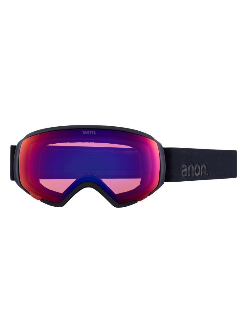 Anon WM1 Low Bridge Fit Goggles + Bonus Lens + MFI Face Mask Ski Snowboard womens magnetic goggles face mask and extra lens asian