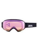 Anon WM1 Low Bridge Fit Goggles + Bonus Lens + MFI Face Mask Ski Snowboard womens magnetic goggles face mask and extra lens asian
