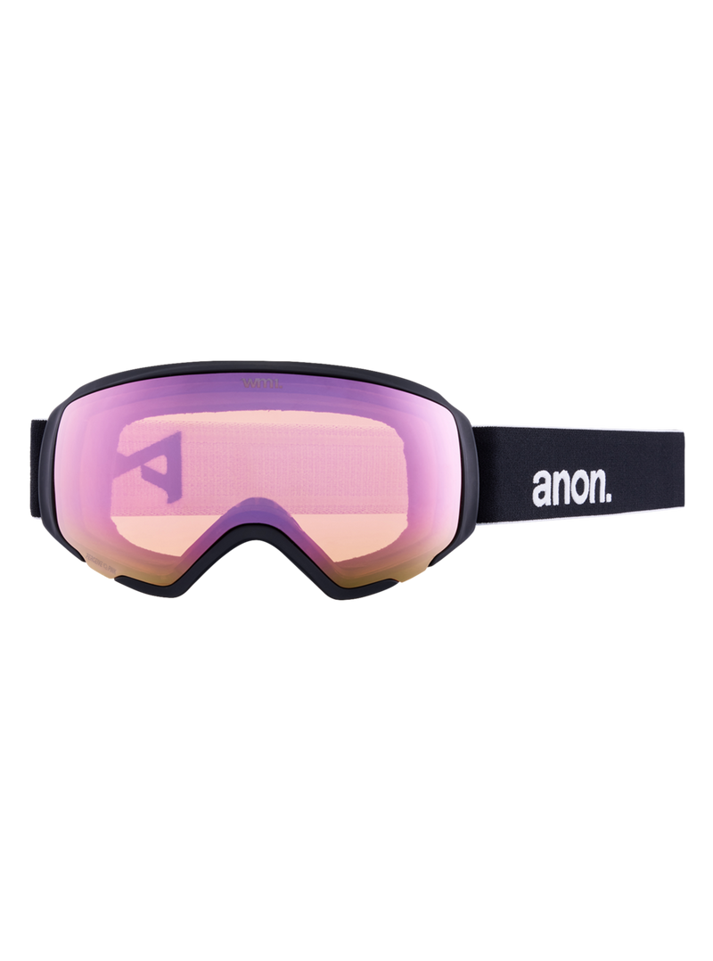 Anon WM1 Goggles + Bonus Lens + MFI Face Mask Ski Snowboard womens magnetic goggles face mask and extra lens