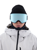 Anon WM3 Low Bridge Fit Goggles + Bonus Lens + MFI Face Mask magnetic snowboard goggles SKi
