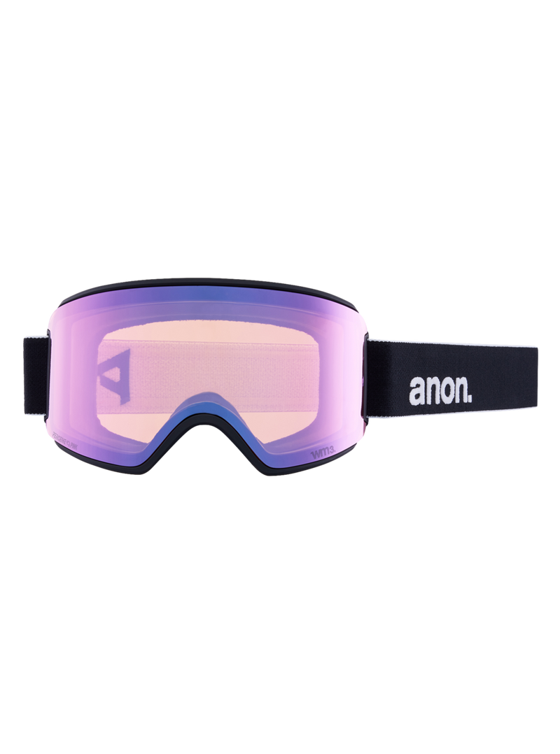 Anon WM3 Low Bridge Fit Goggles + Bonus Lens + MFI Face Mask