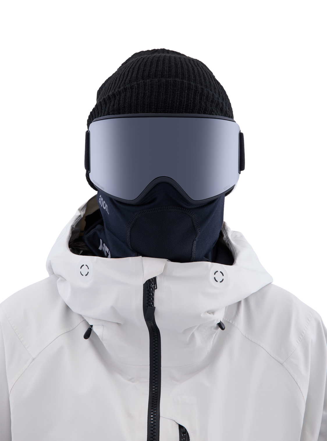 Anon WM3 Low Bridge Fit Goggles + Bonus Lens + MFI Face Mask magnetic snowboard goggles SKi
