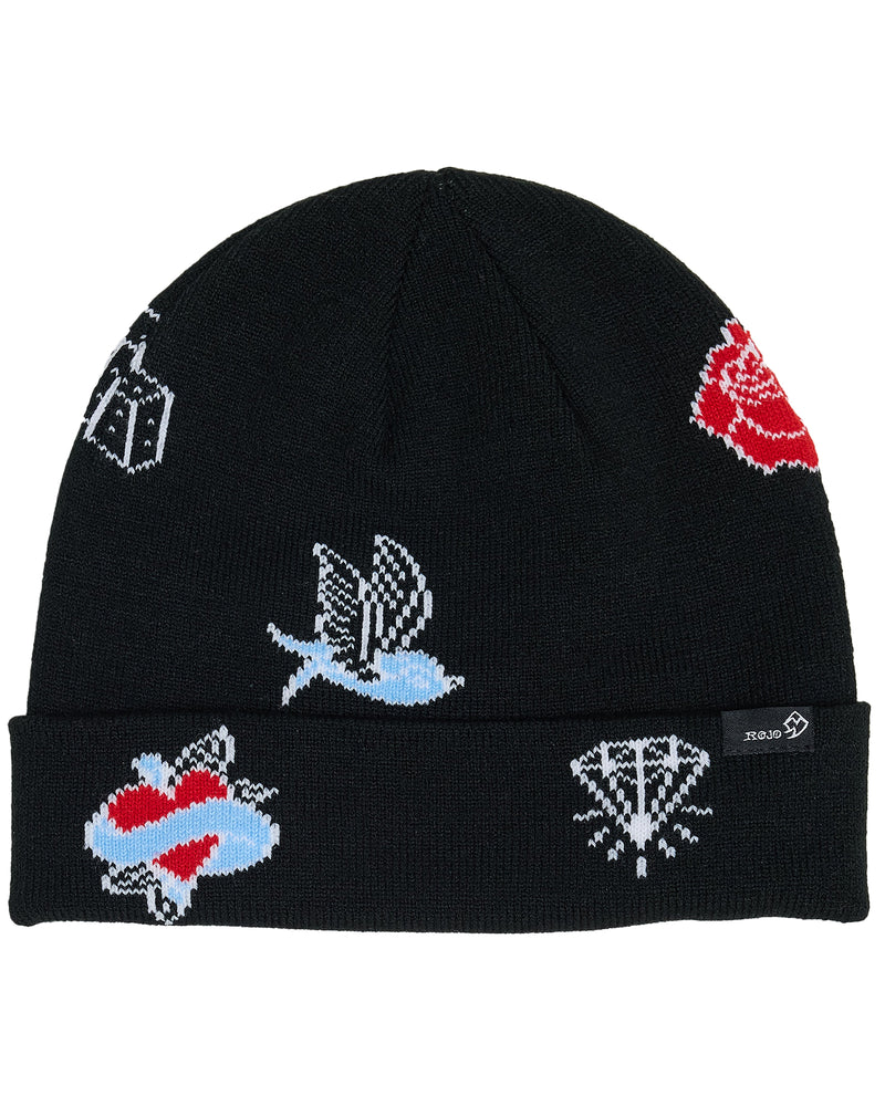 Rojo Blue Bird Dayz Beanie