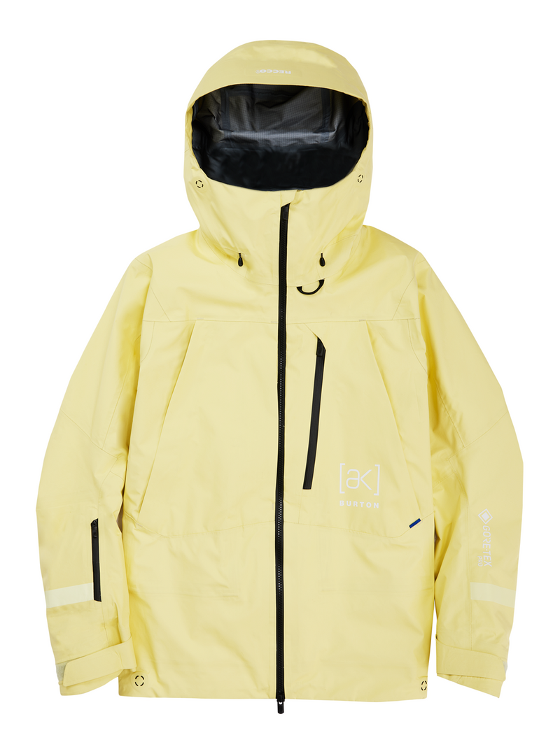 burton AK womens jaclet buttermilk yellow