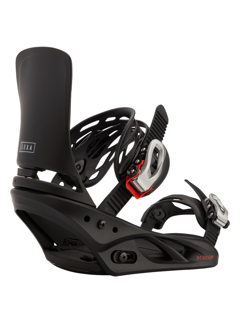 Burton Lexa Womens Snowboard Bindings 2024 True Black