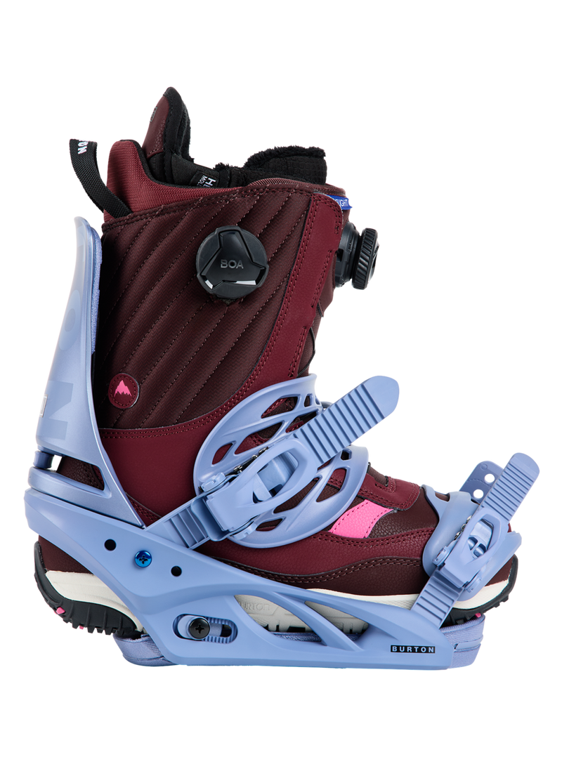 Burton Lexa Womens Snowboard Bindings 2024 Slate Blue