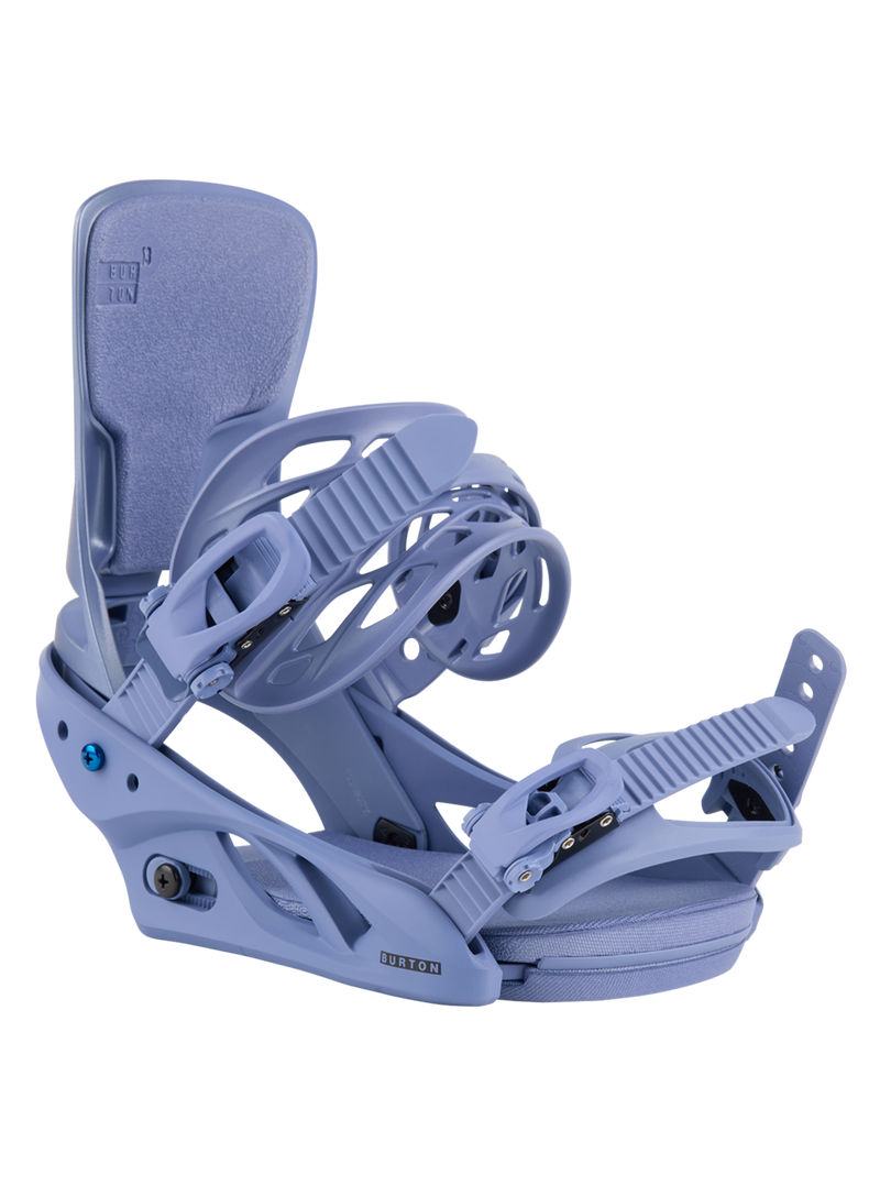 Burton Lexa Womens Snowboard Bindings 2024 Slate Blue