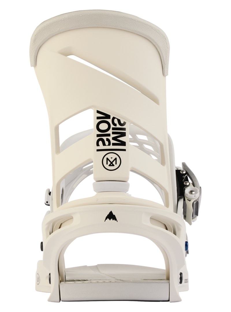 Burton Mission Snowboard Bindings 2024 White