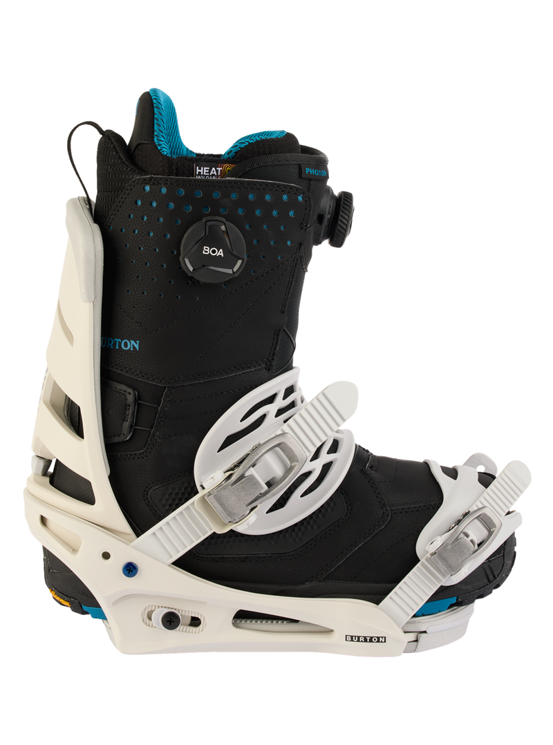 Burton Mission Snowboard Bindings 2024 White