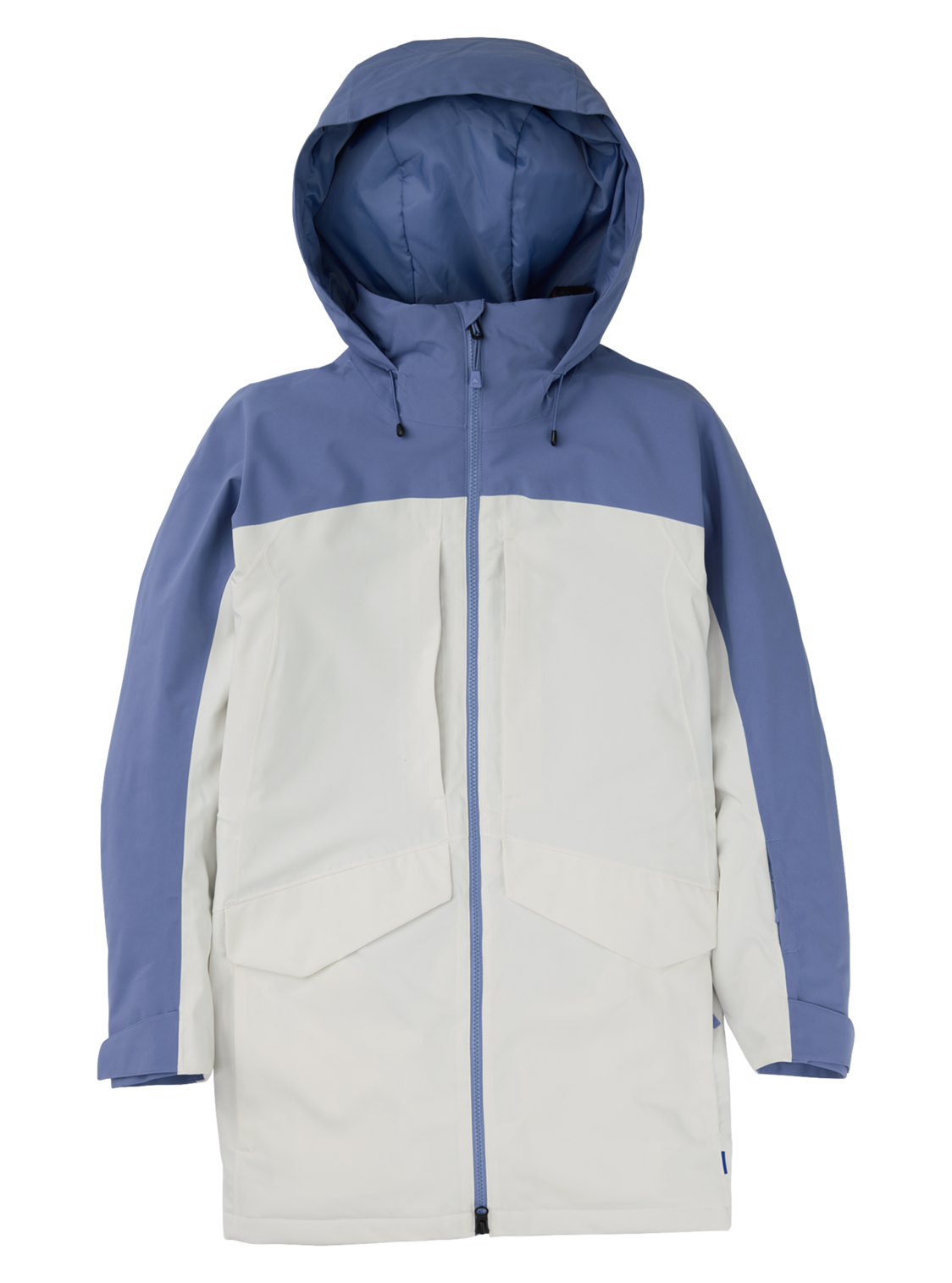 burton prowess womens jacket blue white