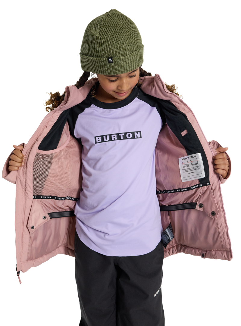 Burton Kids Spindal Jacket Pink Puffer