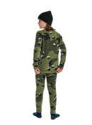 Burton Kids Fleece Base Layer Set Camo