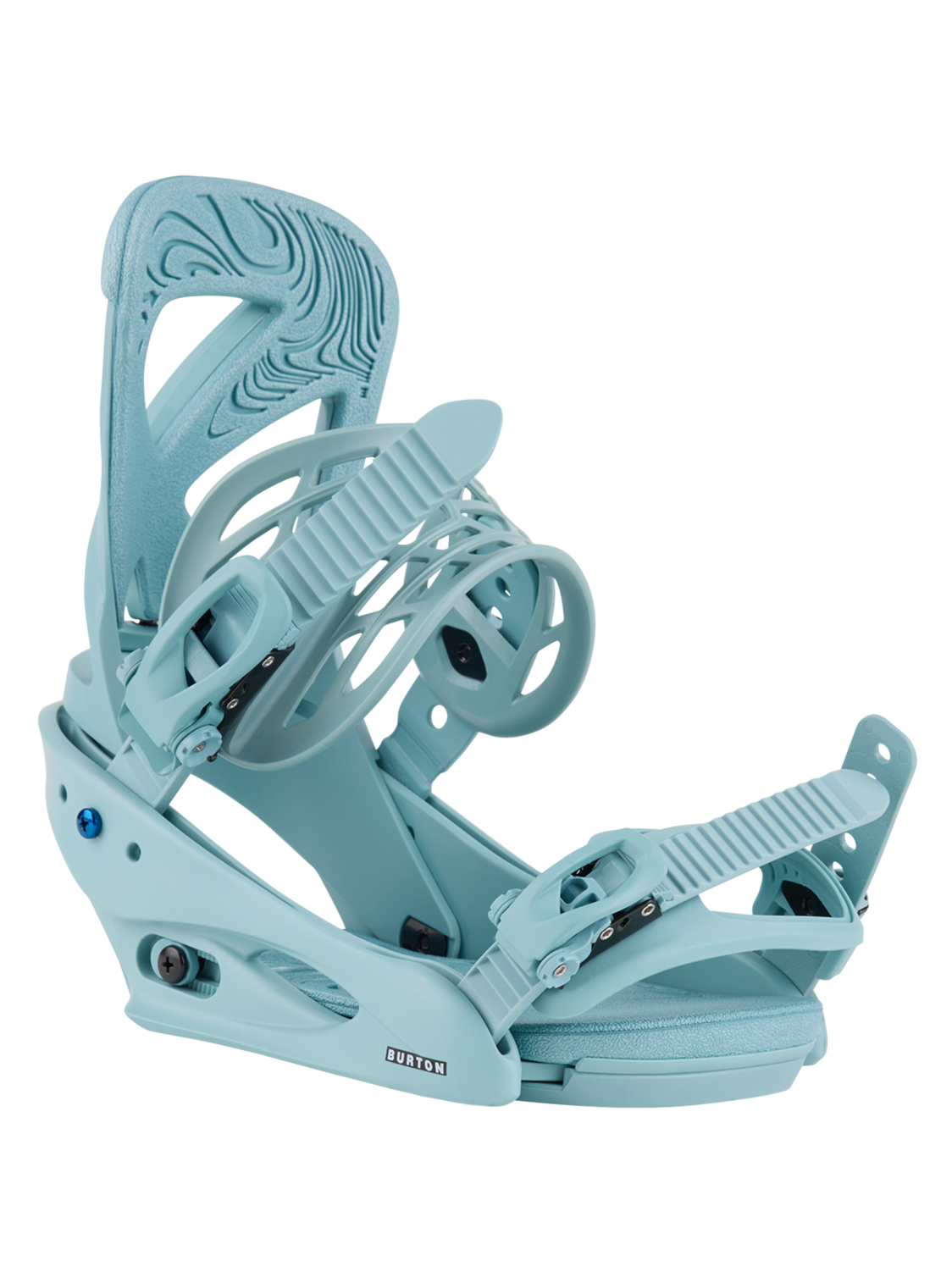 Burton Scribe Womens Snowboard Bindings 2024 Rock Lichen