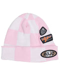 Rojo Check Beanie