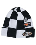 Rojo Check Beanie