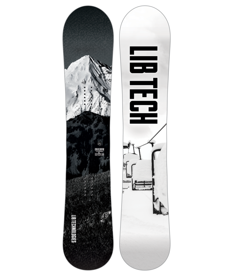 cold bre powder snowboard lib tech