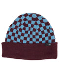 Rojo Cozy Check Beanie