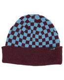 Rojo Cozy Check Beanie