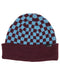 Rojo Cozy Check Beanie