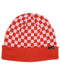 Rojo Cozy Check Beanie