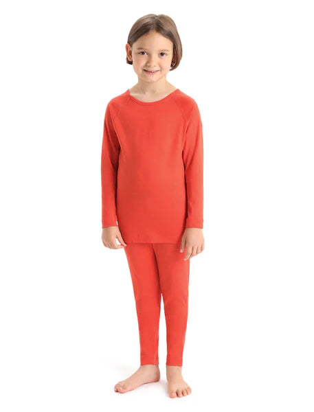 Icebreaker 200 Oasis Long Sleeve Crewe Kids