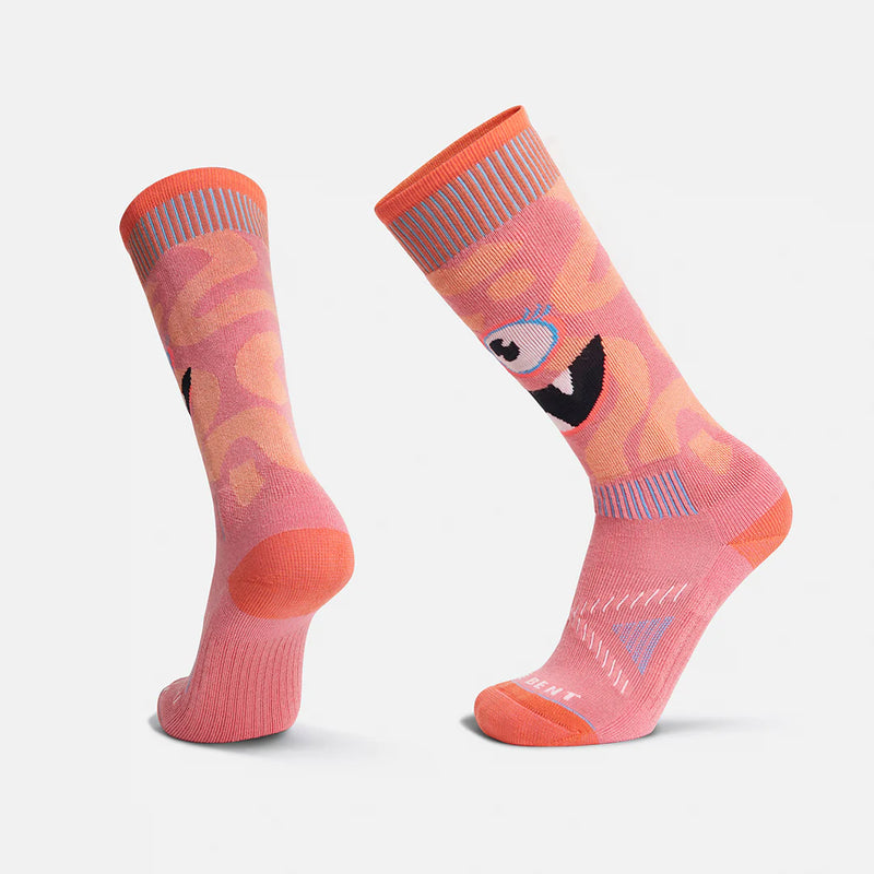 girls kids le bent bamboo merino ski snow snowboard