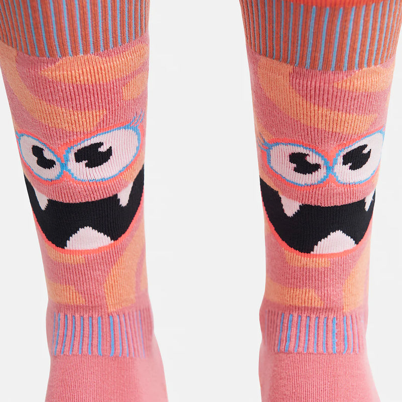 Le Bent Kids Monster Party Light Cushion Snow Sock