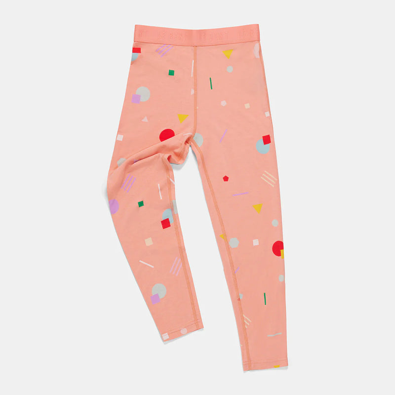 Le Bent Kids Confetti Midweight Bottom girls snow ski snowboard merino bamboo