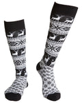 Rojo Nordic Snowflake Kids Sock