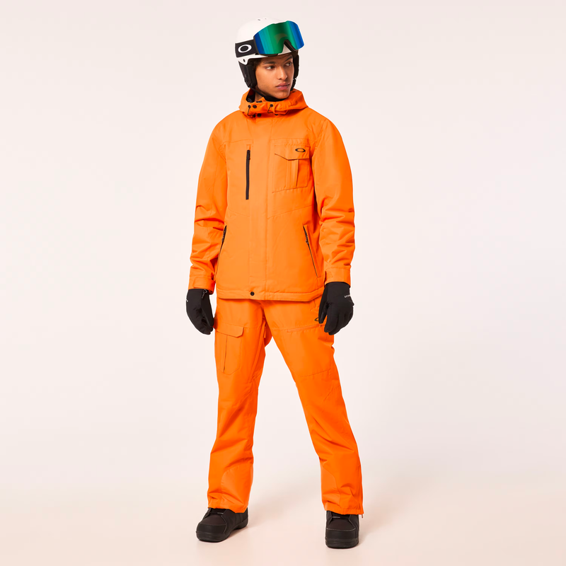 Oakley Divisional Cargo Shell Pant Orange Snowboarding Skiing Ski Snow trousers 