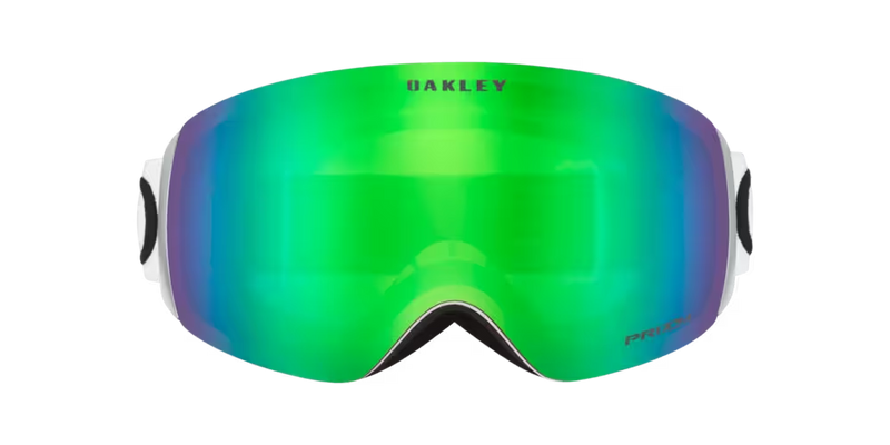 Oakley Flight Deck M Goggle Matte Black White Prizm Jade Ski Snowboard Goggle