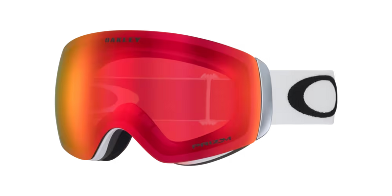 Oakley Flight Deck M Goggle Torch Prizm white black matte