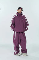QLEO Striped Snow Jacket