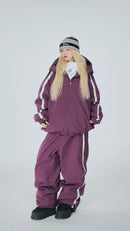 QLEO Striped Snow Jacket