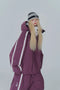QLEO Striped Snow Jacket