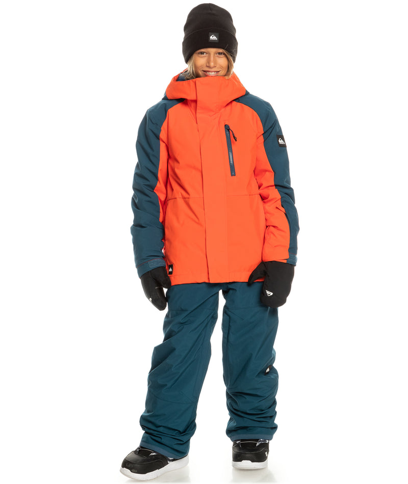 Quiksilver Mission Block Kids Jacket Snowbiz