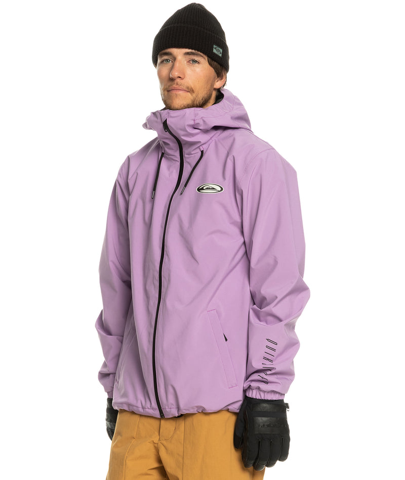 Quiksilver High In the Hood Jacket Orchid Purple