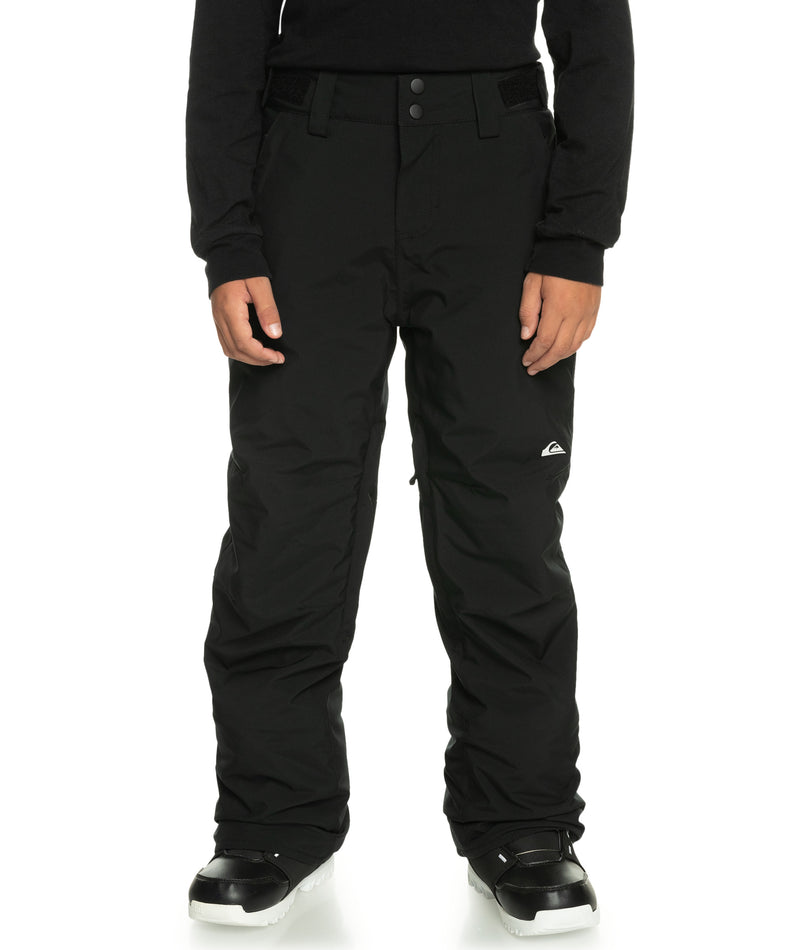 Quiksilver Estate Kids Pant kids ski snowboard snow waterproof black trouser cheap good quality