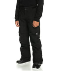 Quiksilver Estate Kids Pant kids ski snowboard snow waterproof black trouser