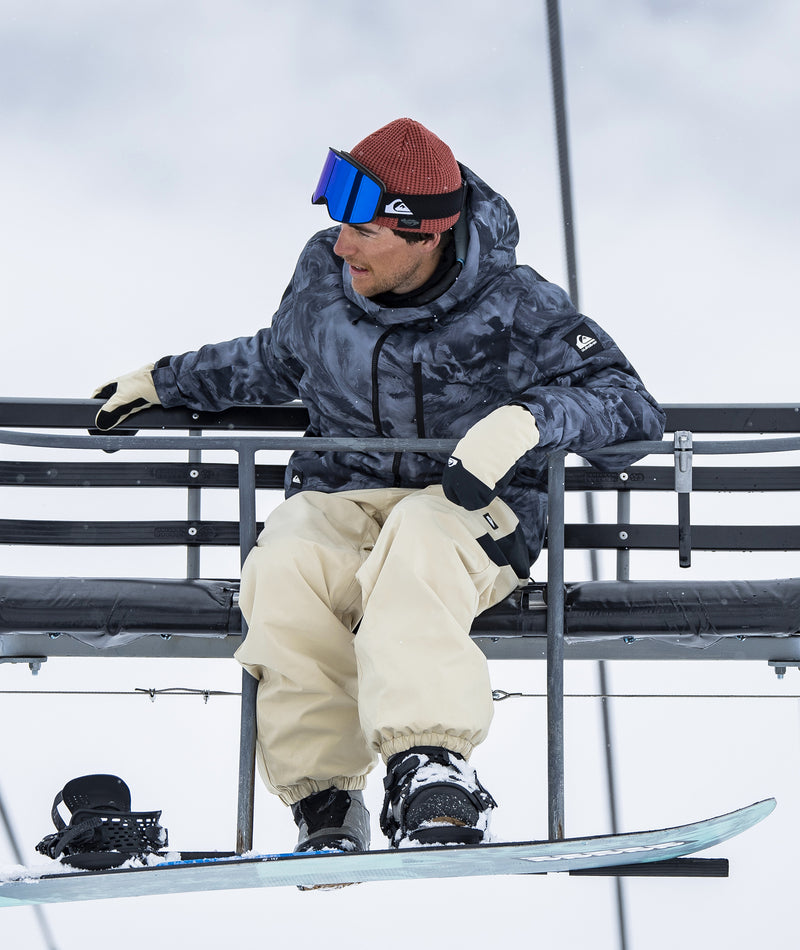 quiksilver mission printed jacket cheap snow ski snowboarding waterproof