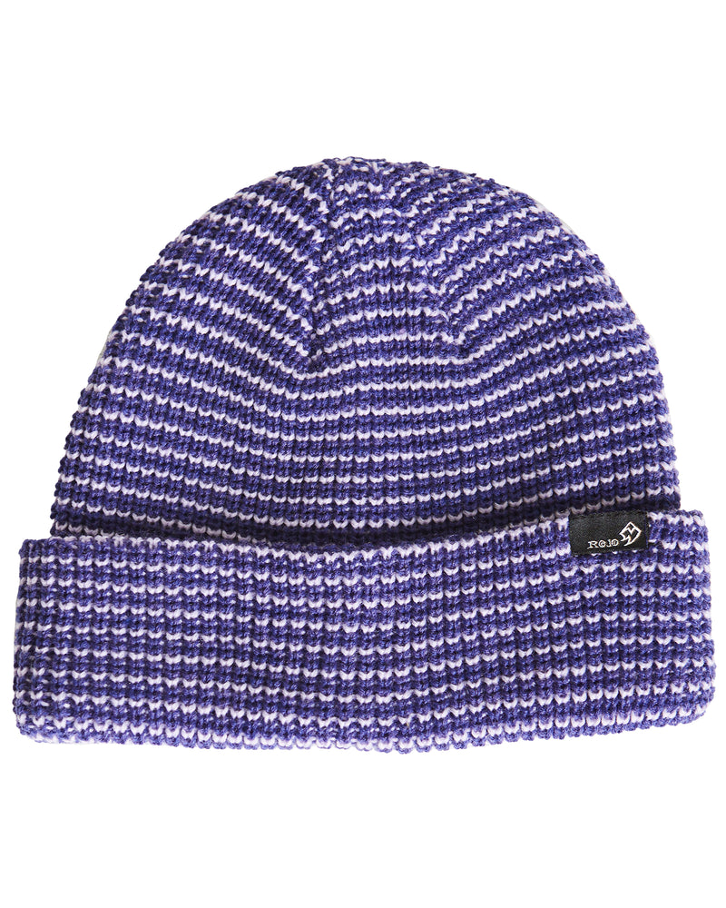 Rojo Retro Stripe Beanie