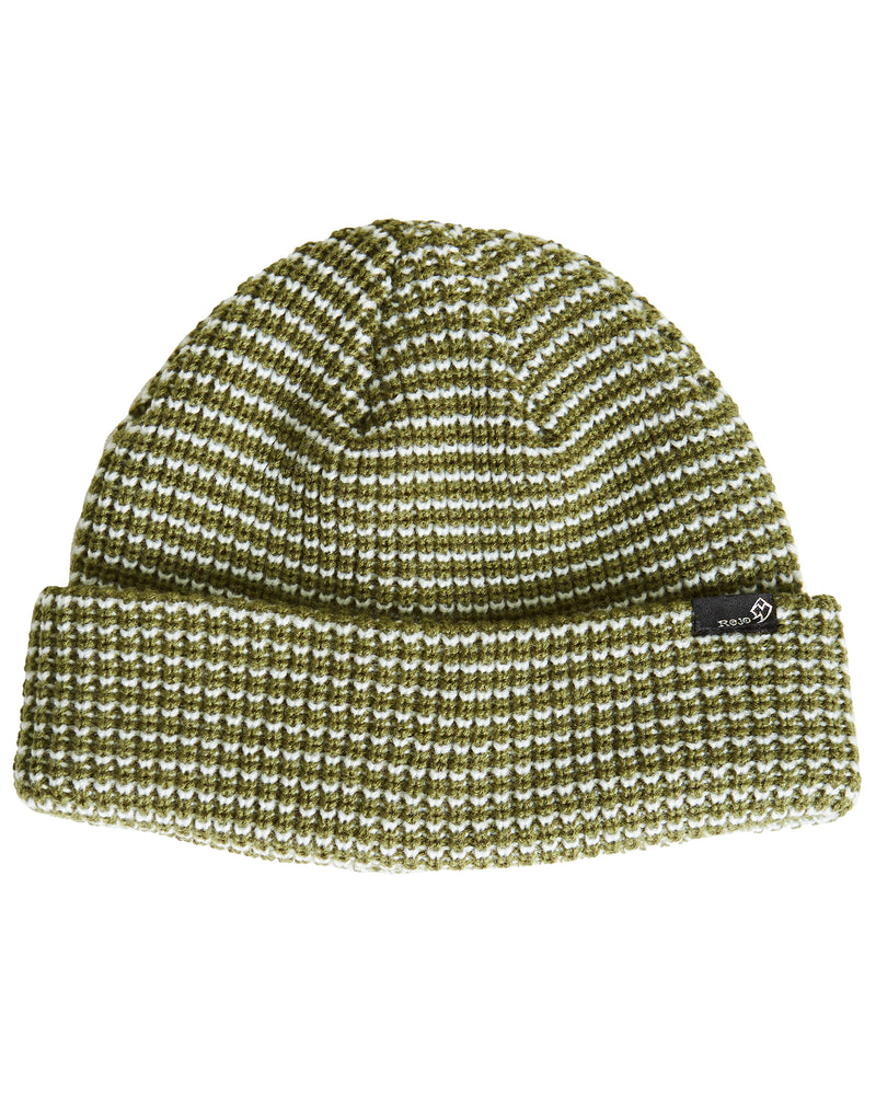 Rojo Retro Stripe Beanie