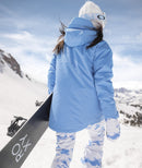Roxy Chloe Kim Womens Jacket Azure Blue