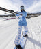 Roxy Chloe Kim Womens Jacket Azure Blue