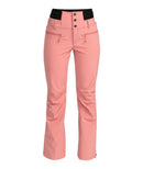 Roxy Rising High Womens Pant Pink skinny stretch dusty rose