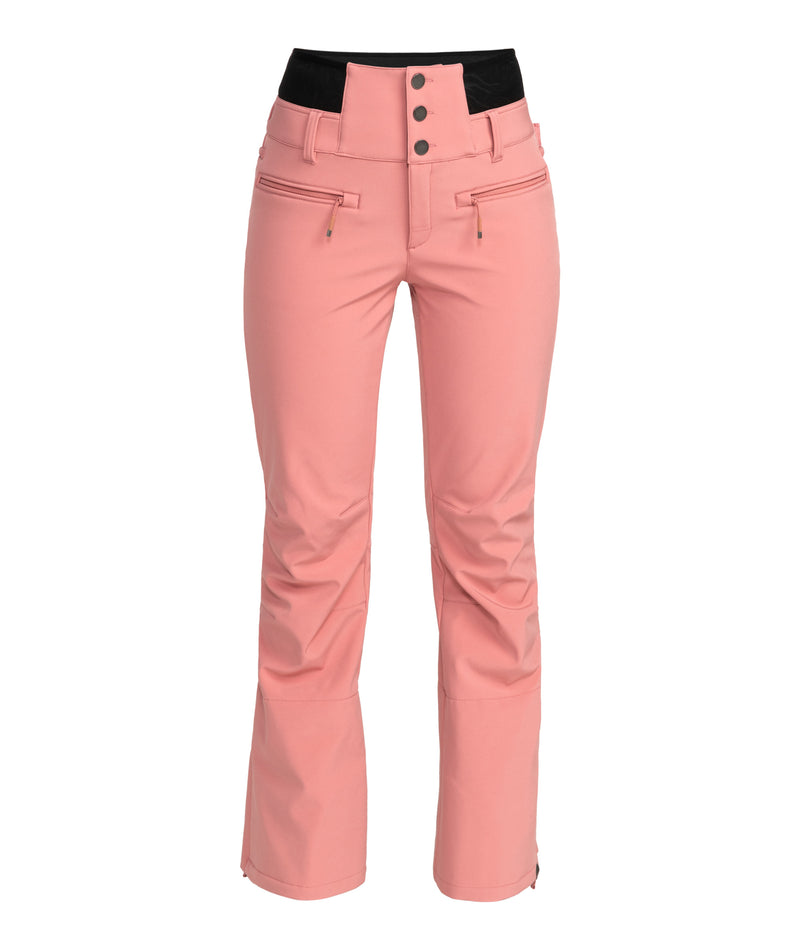 Roxy Rising High Womens Pant Pink skinny stretch dusty rose