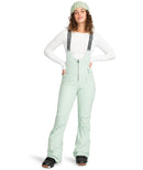 Roxy Summit Bib Womens Pant Cameo green