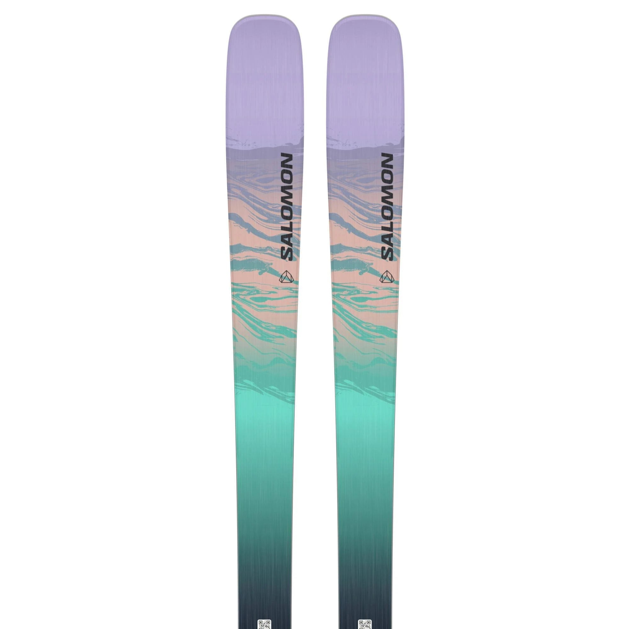Salomon Stance 84 Skis + M11 GW Bindings Womens 2025