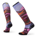 Smartwool Ski Zero Cushion Womens Sock Flower Field picante