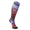 Smartwool Ski Zero Cushion Womens Sock Flower Field picante